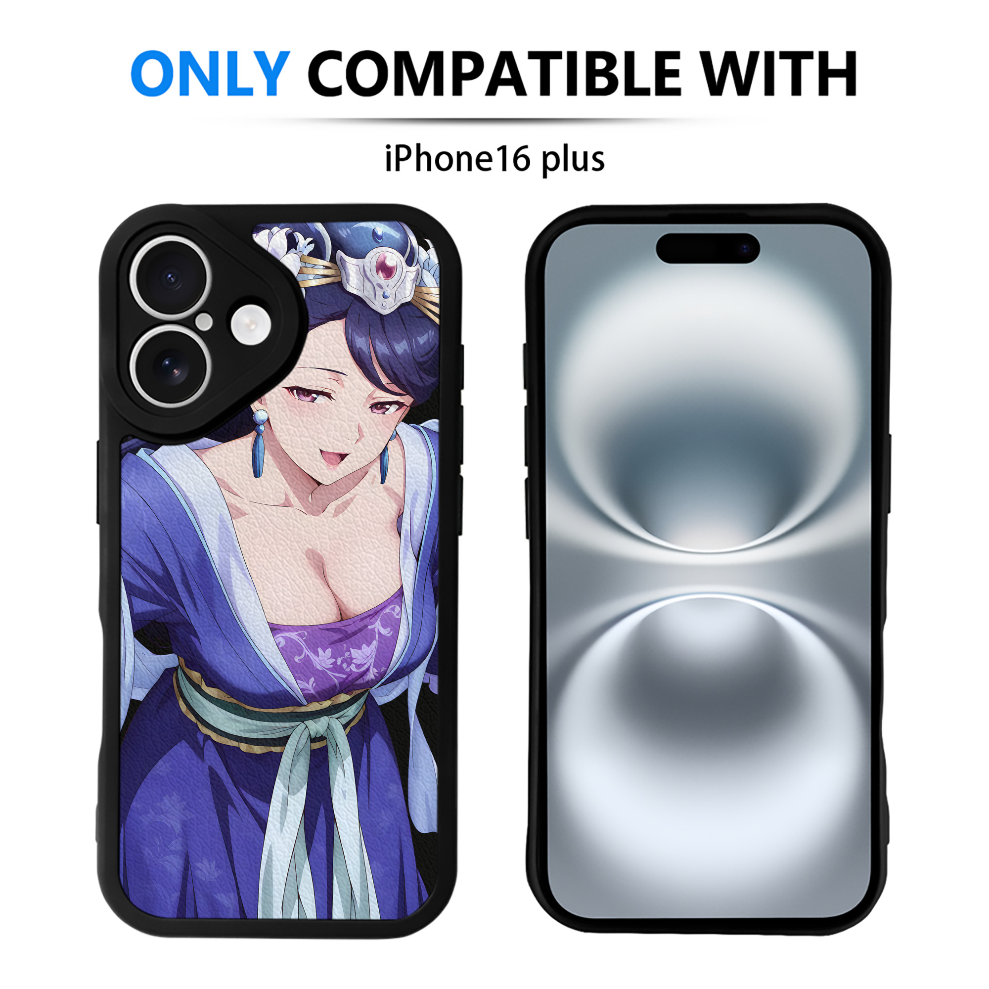 （画像用） 薬屋のひとりごと The Apothecary Diaries 【iPhone 16シリーズ対応】シリコンスマホケース（レザー調） 材質：シリコン